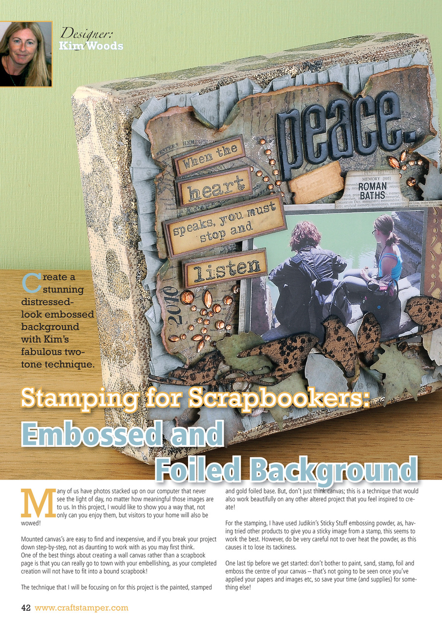 Craft Stamper Preview Pages