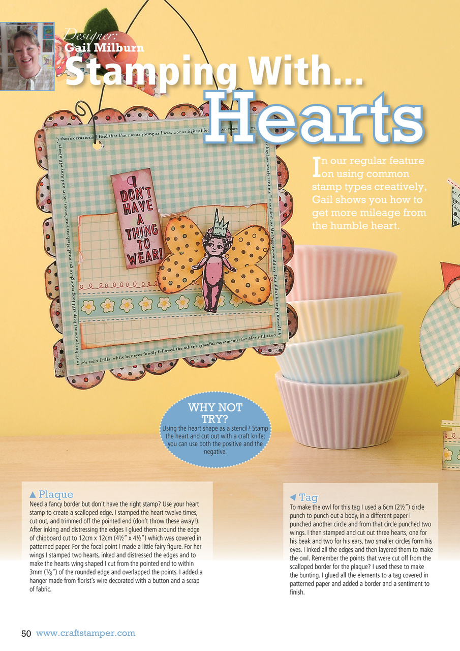 Craft Stamper Preview Pages
