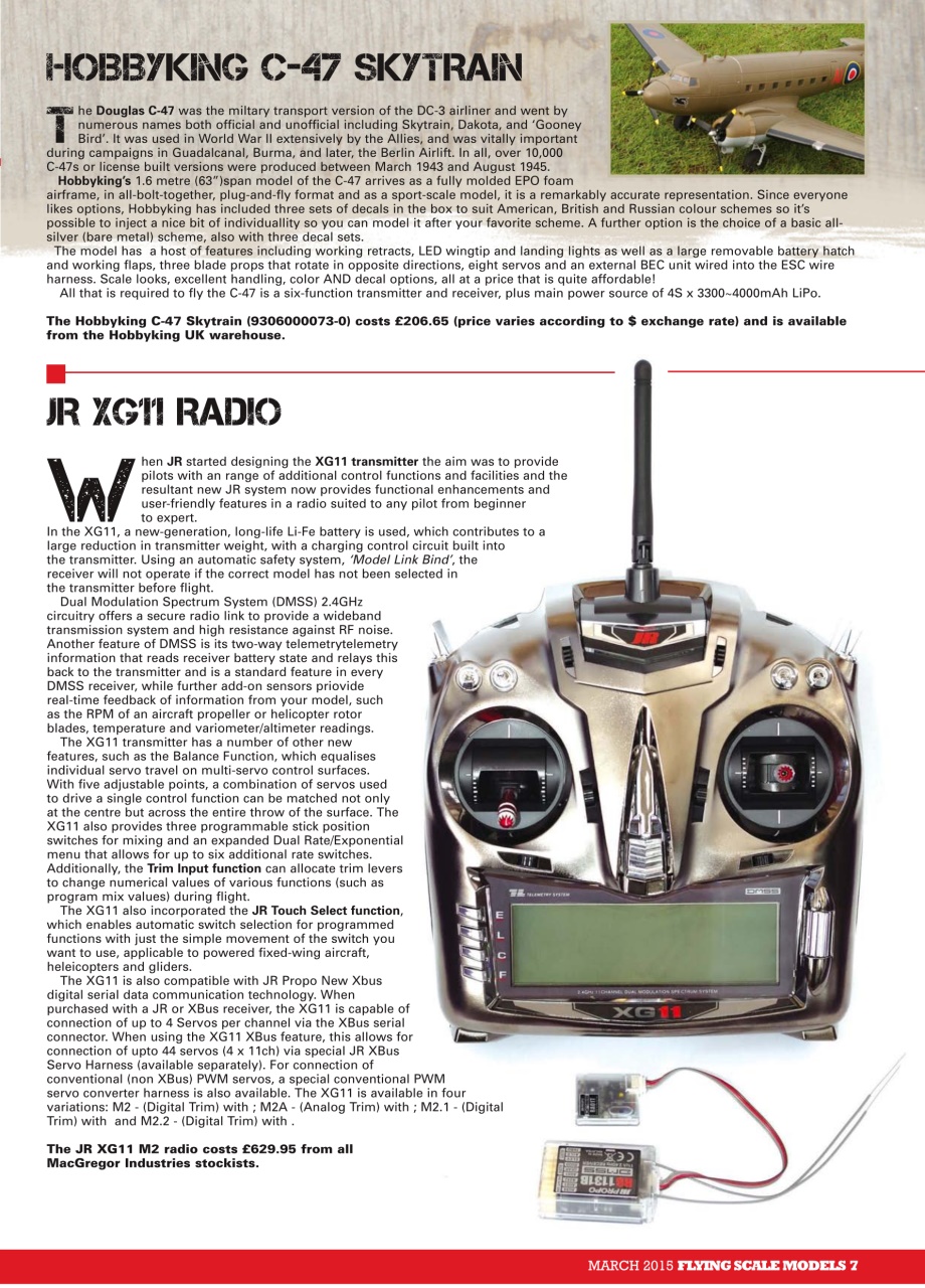 Flying Scale Models Preview Pages