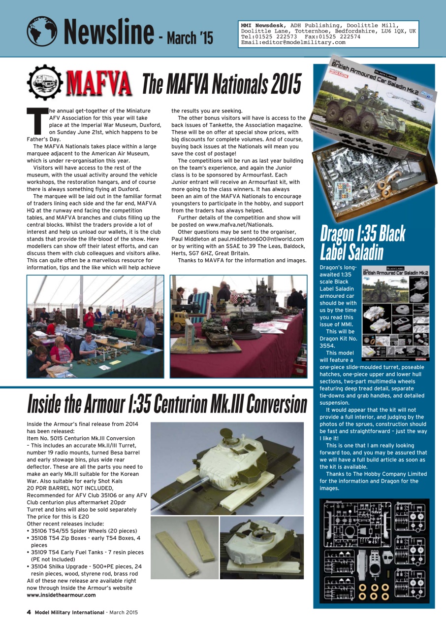 Model Military International Preview Pages