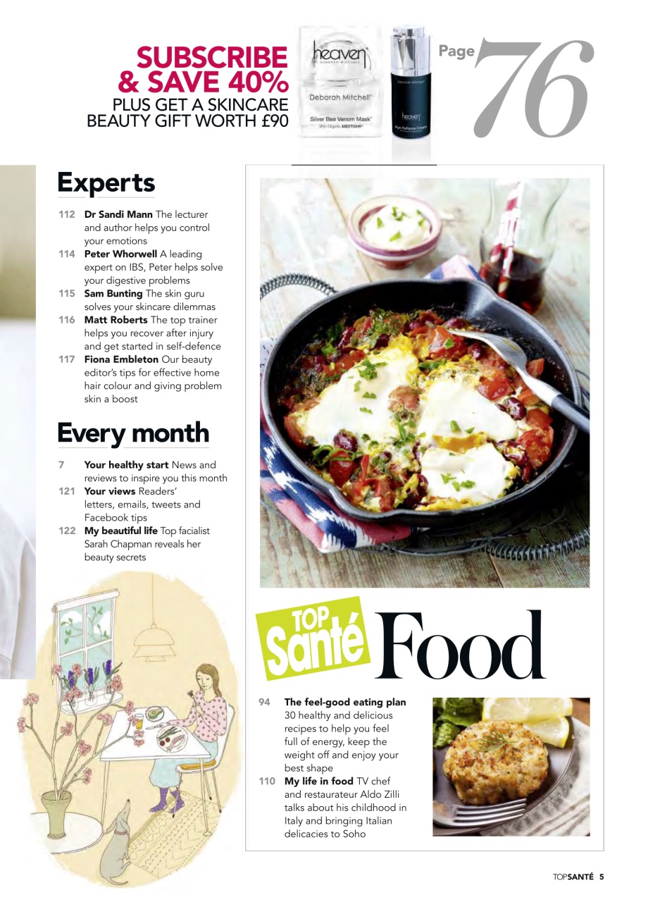 Top Sante Preview Pages