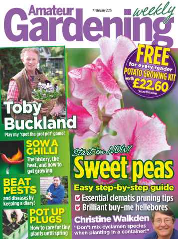 Amateur Gardening issue 7th February 2015