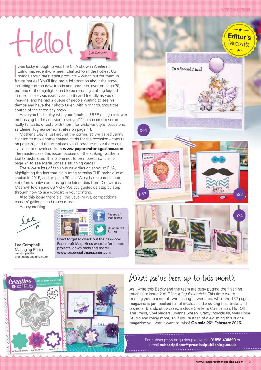 Papercraft Essentials Preview Pages