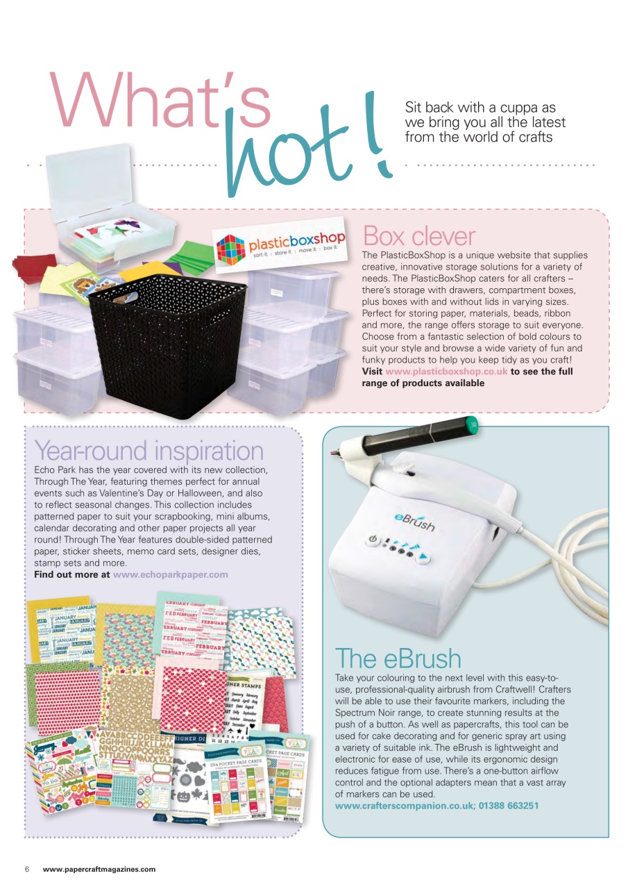 Papercraft Essentials Preview Pages