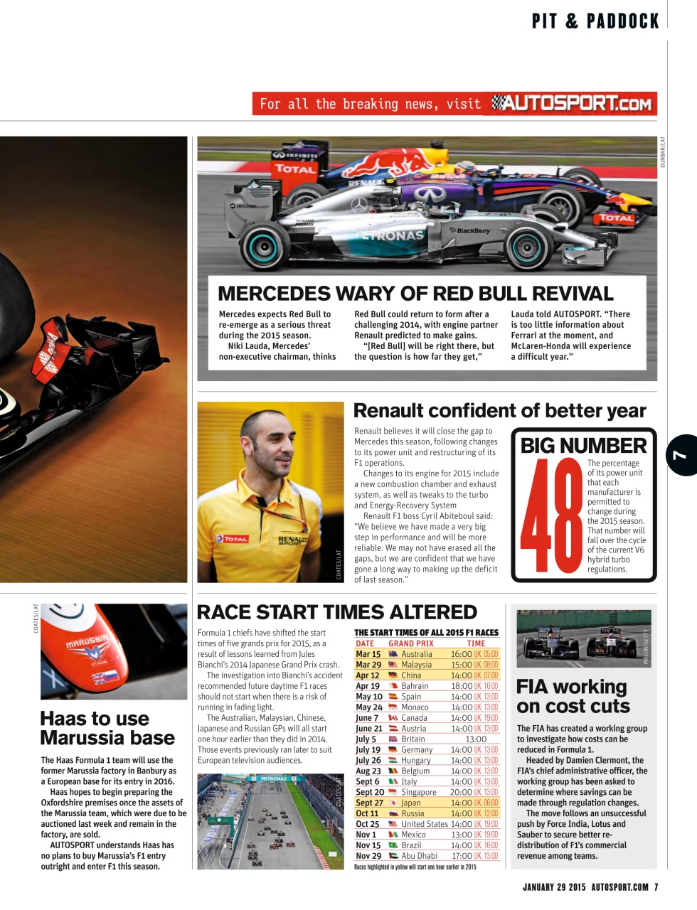 Autosport Preview Pages