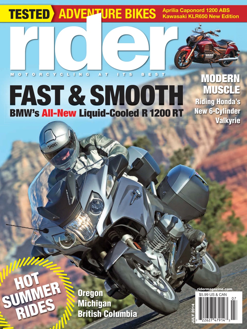 Rider Magazine Preview Pages