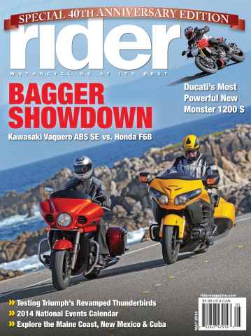 Rider Magazine issue May 2014
