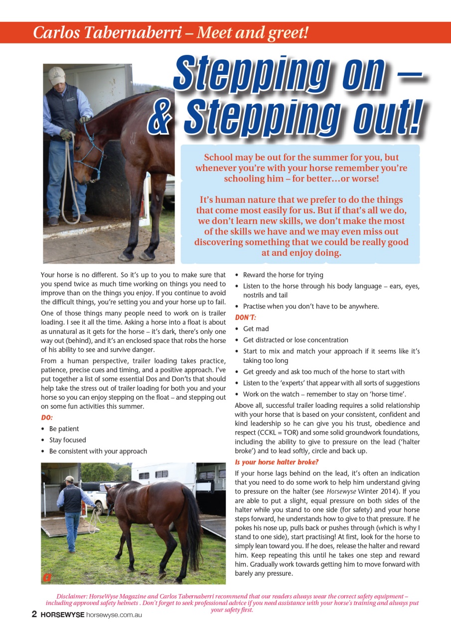 HorseWyse Magazine Preview Pages