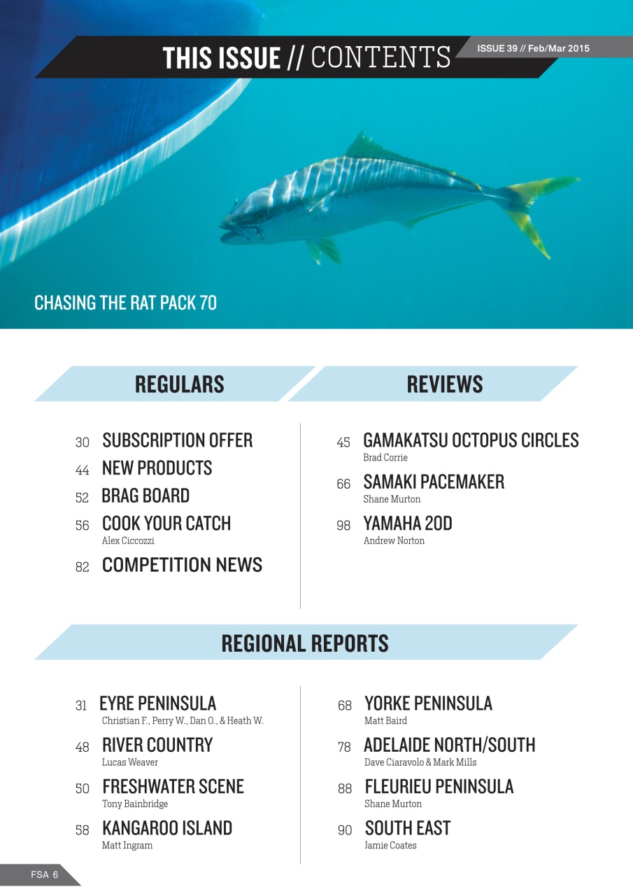 Fishing SA Preview Pages