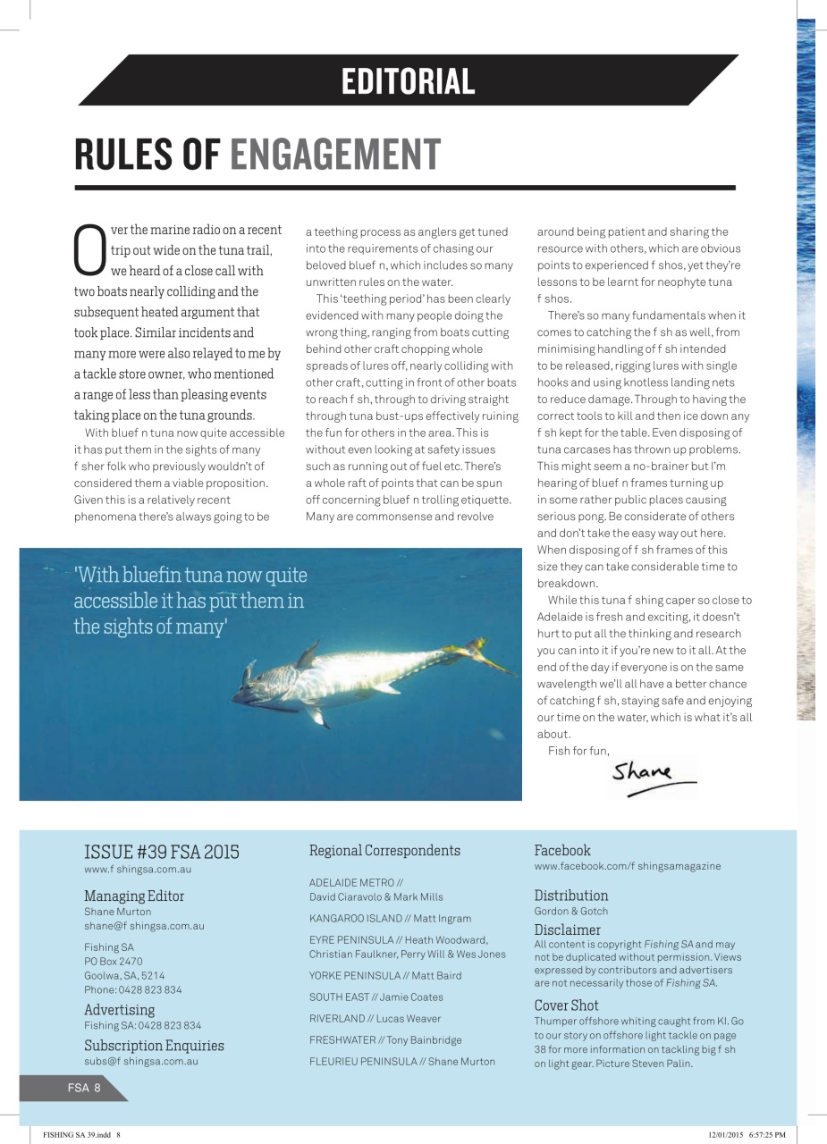 Fishing SA Preview Pages