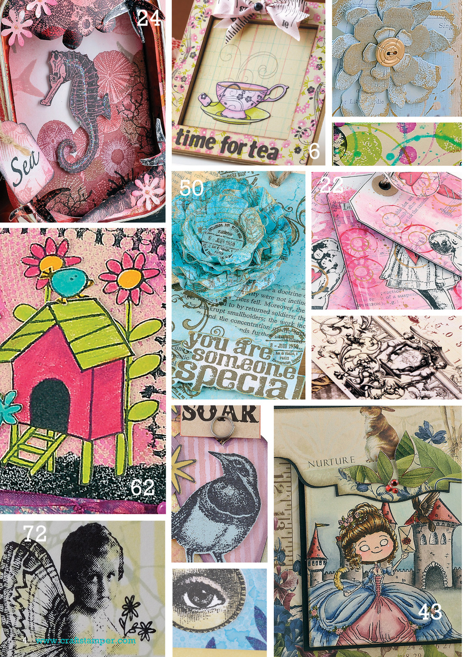 Craft Stamper Preview Pages