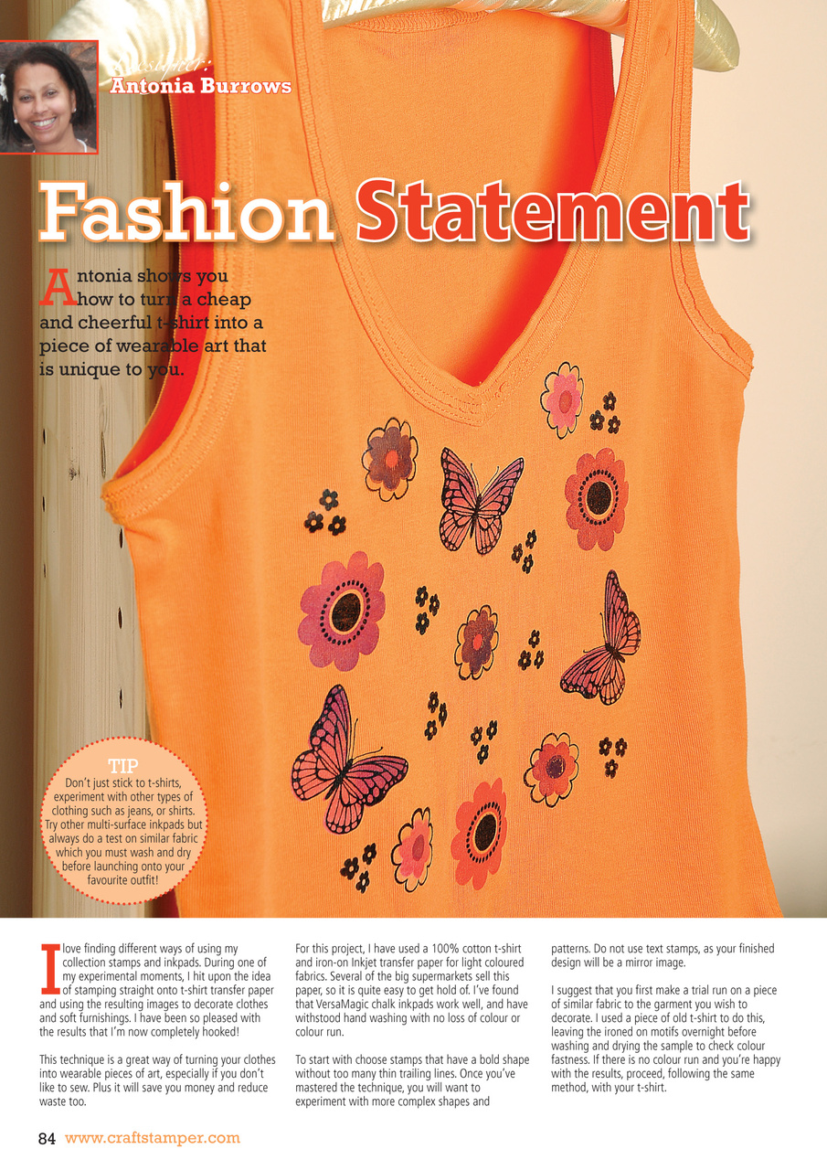 Craft Stamper Preview Pages