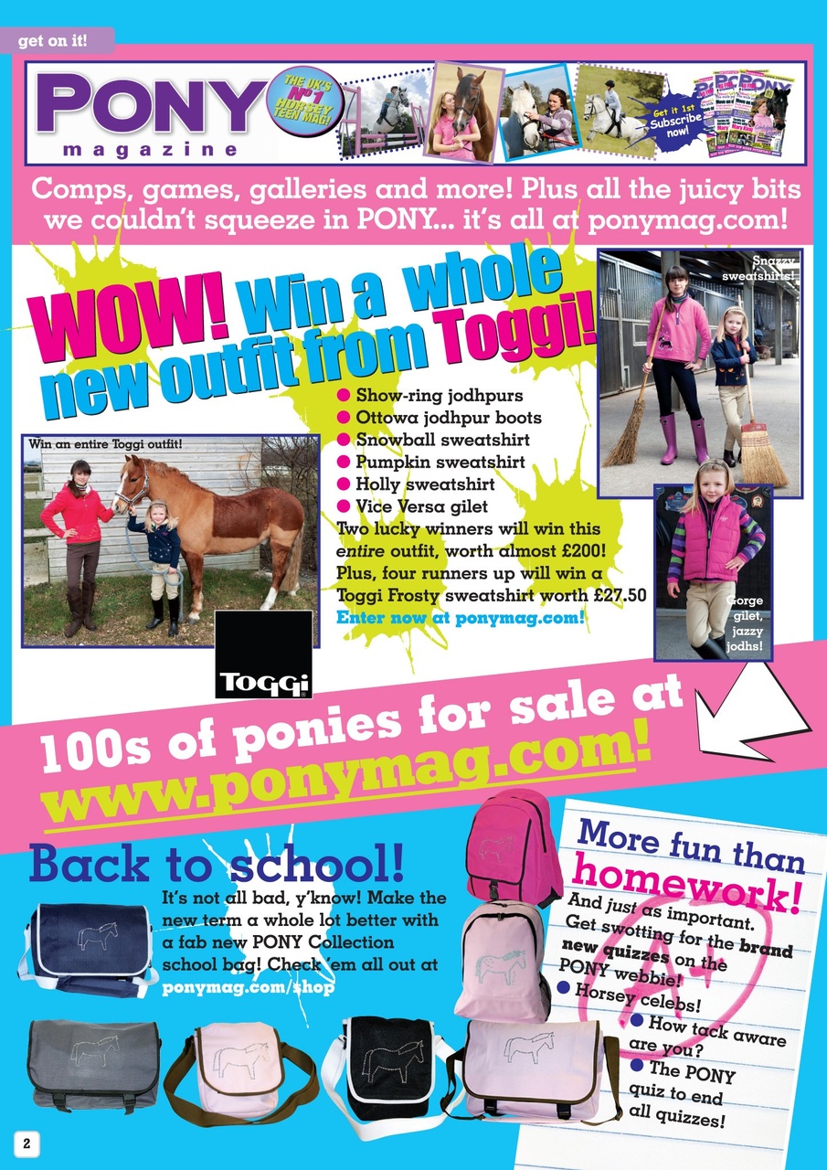 Pony Magazine Preview Pages