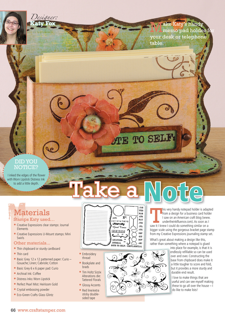 Craft Stamper Preview Pages