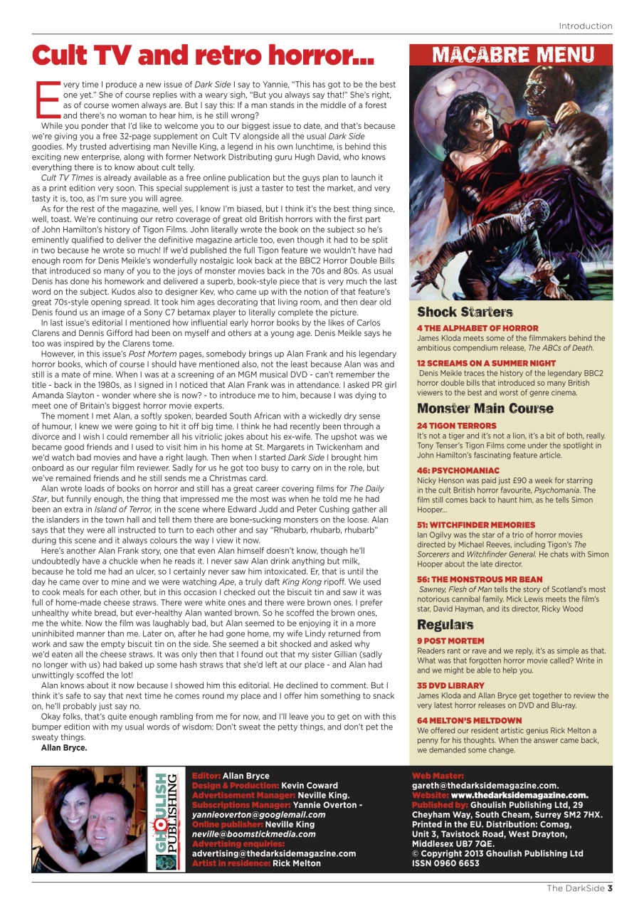 The Darkside Preview Pages