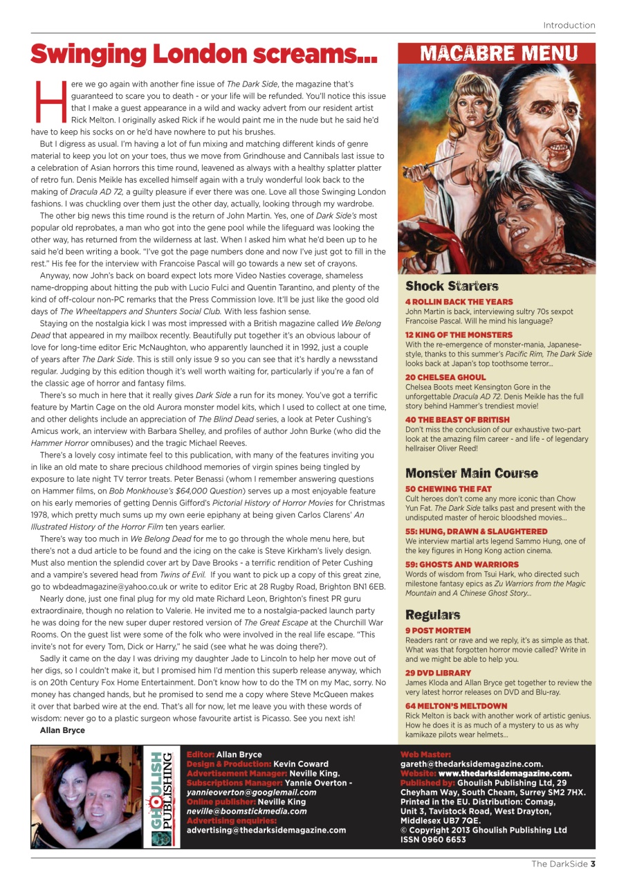 The Darkside Preview Pages