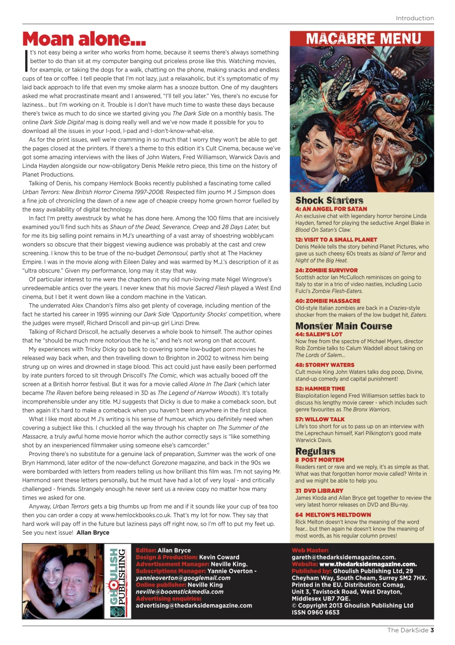 The Darkside Preview Pages