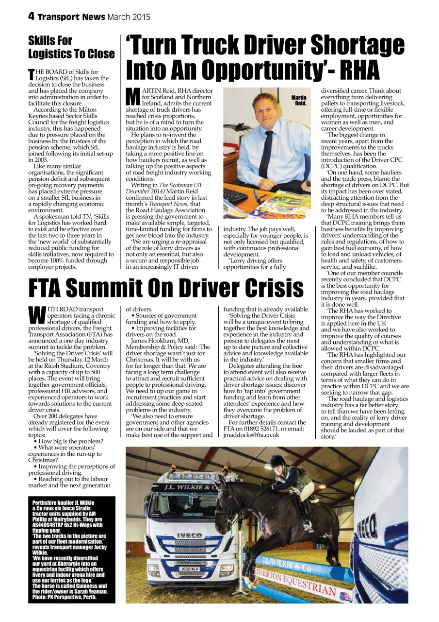 Transport News Preview Pages