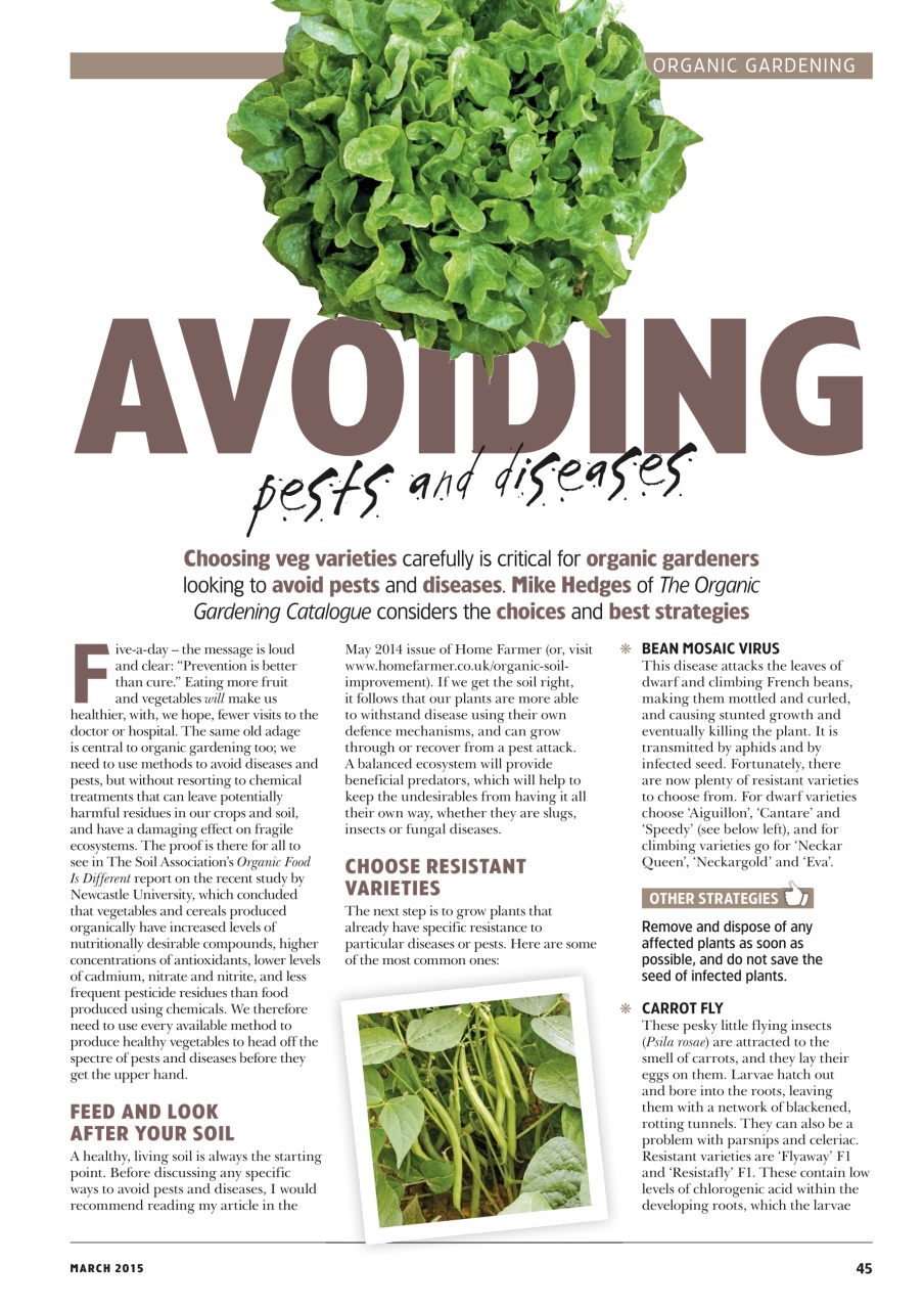 Home Farmer Magazine Preview Pages