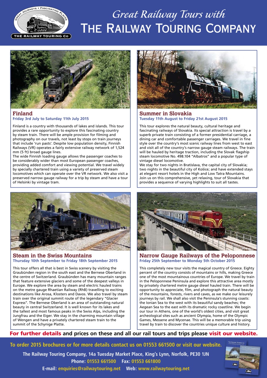 Railway Magazine Preview Pages