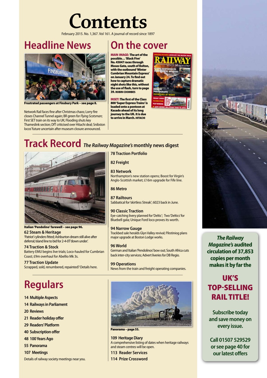 Railway Magazine Preview Pages