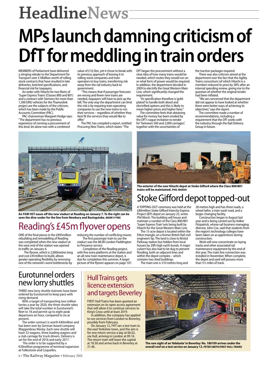 Railway Magazine Preview Pages