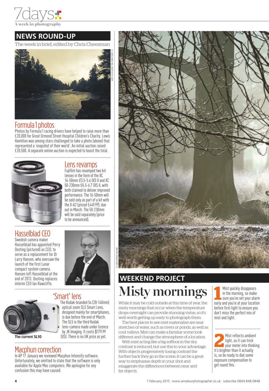 Amateur Photographer Preview Pages