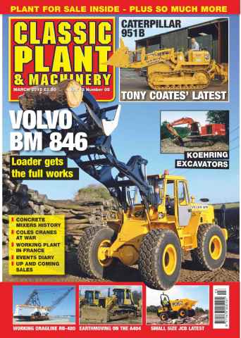 Classic Plant & Machinery issue Vol.13 No.6 Volvo BM 846
