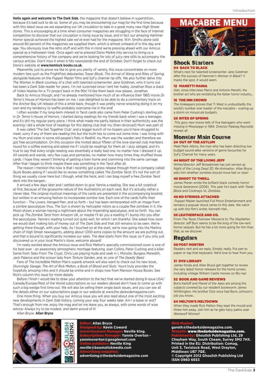 The Darkside Preview Pages