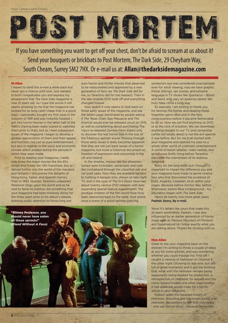 The Darkside Preview Pages