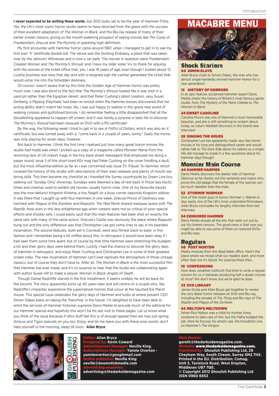 The Darkside Preview Pages