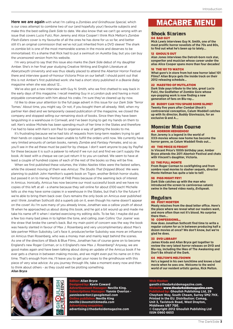 The Darkside Preview Pages