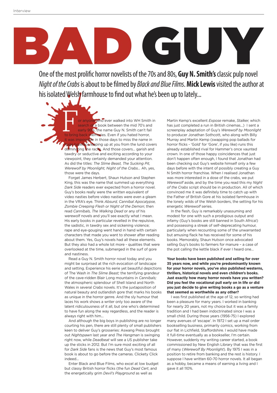 The Darkside Preview Pages