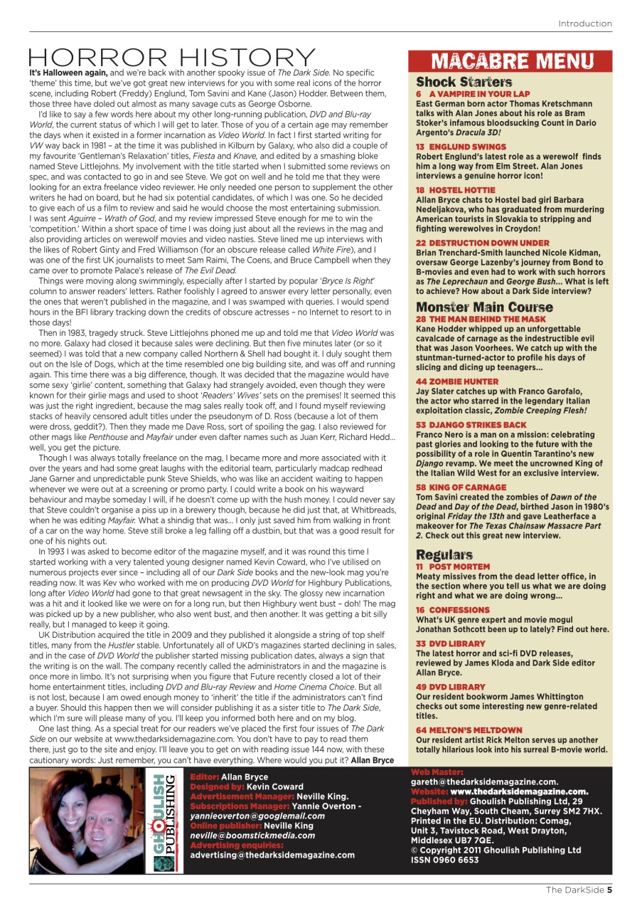 The Darkside Preview Pages