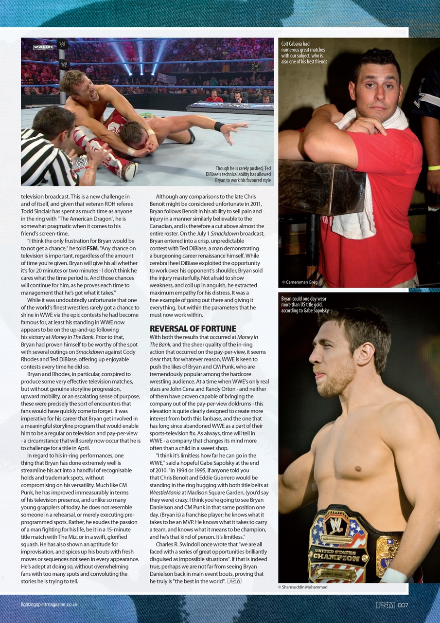 Wrestletalk Magazine Preview Pages