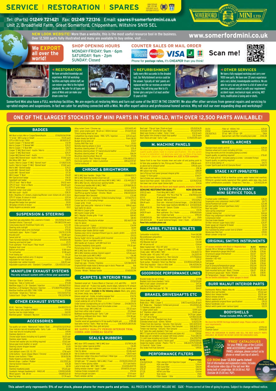 Mini Magazine Preview Pages