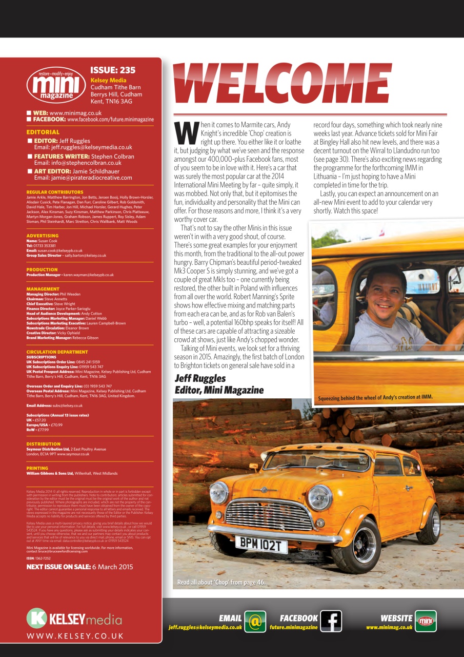 Mini Magazine Preview Pages