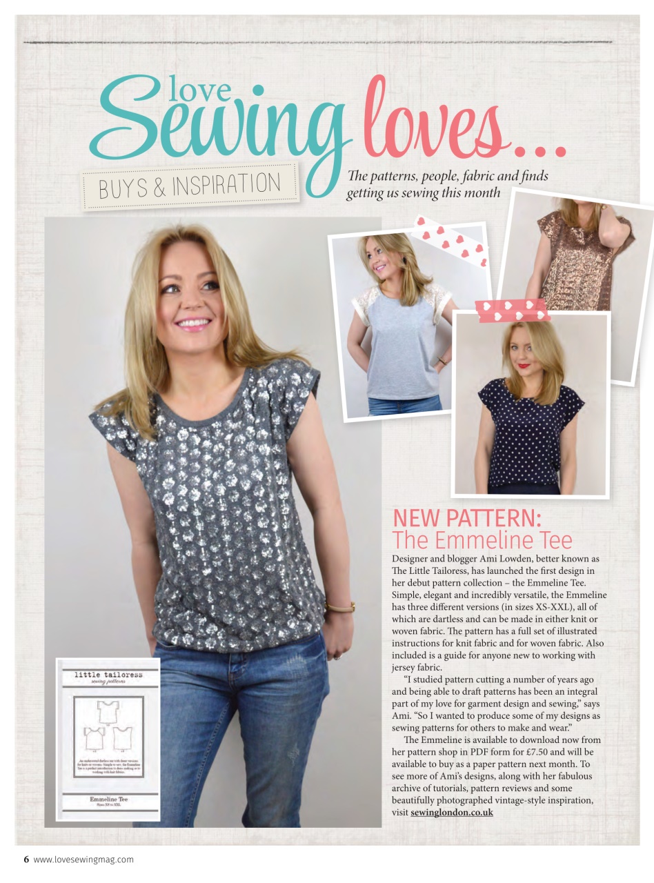 Love Sewing Preview Pages