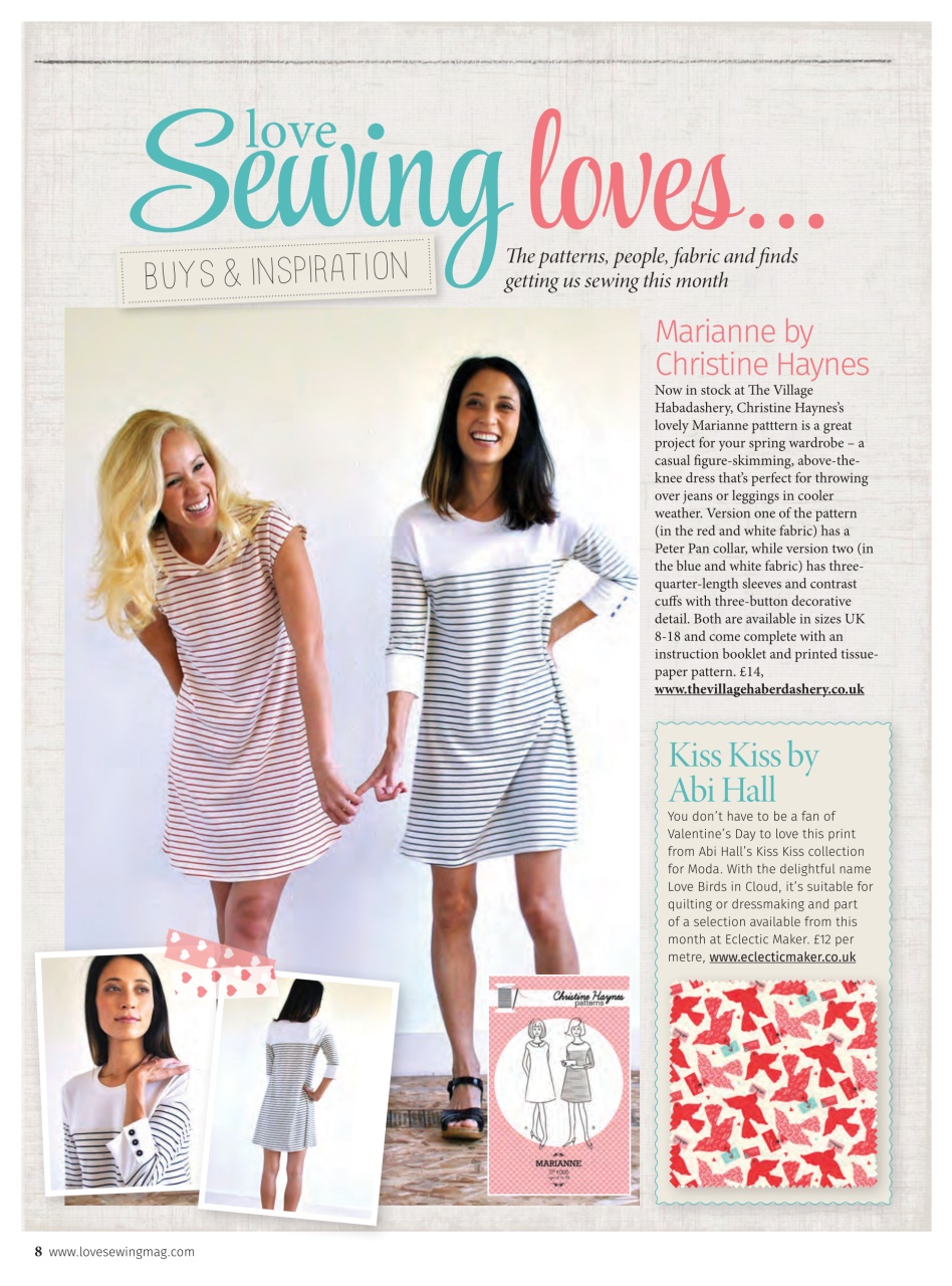 Love Sewing Preview Pages
