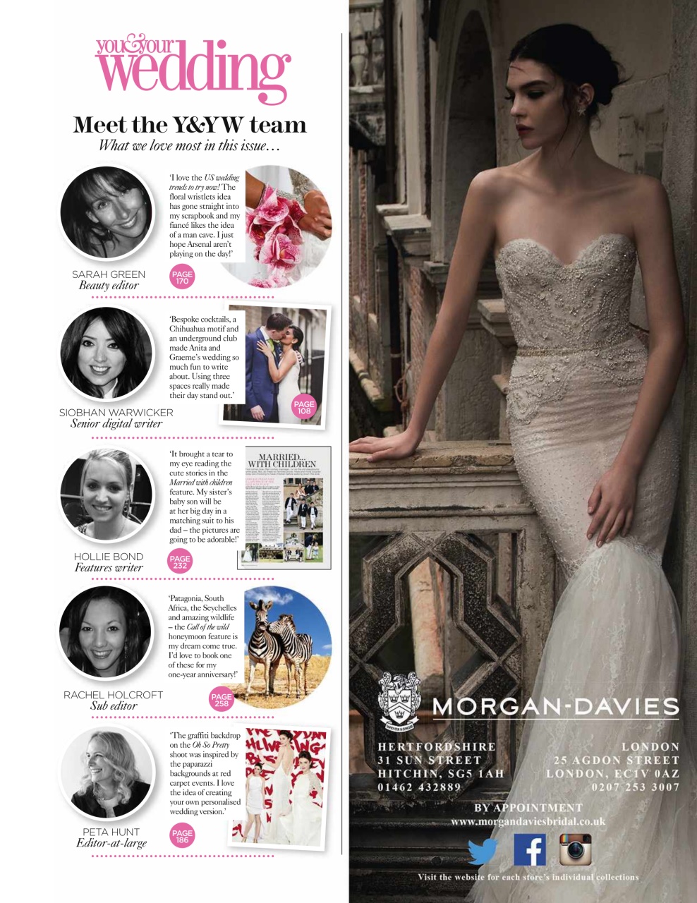 You & Your Wedding Preview Pages