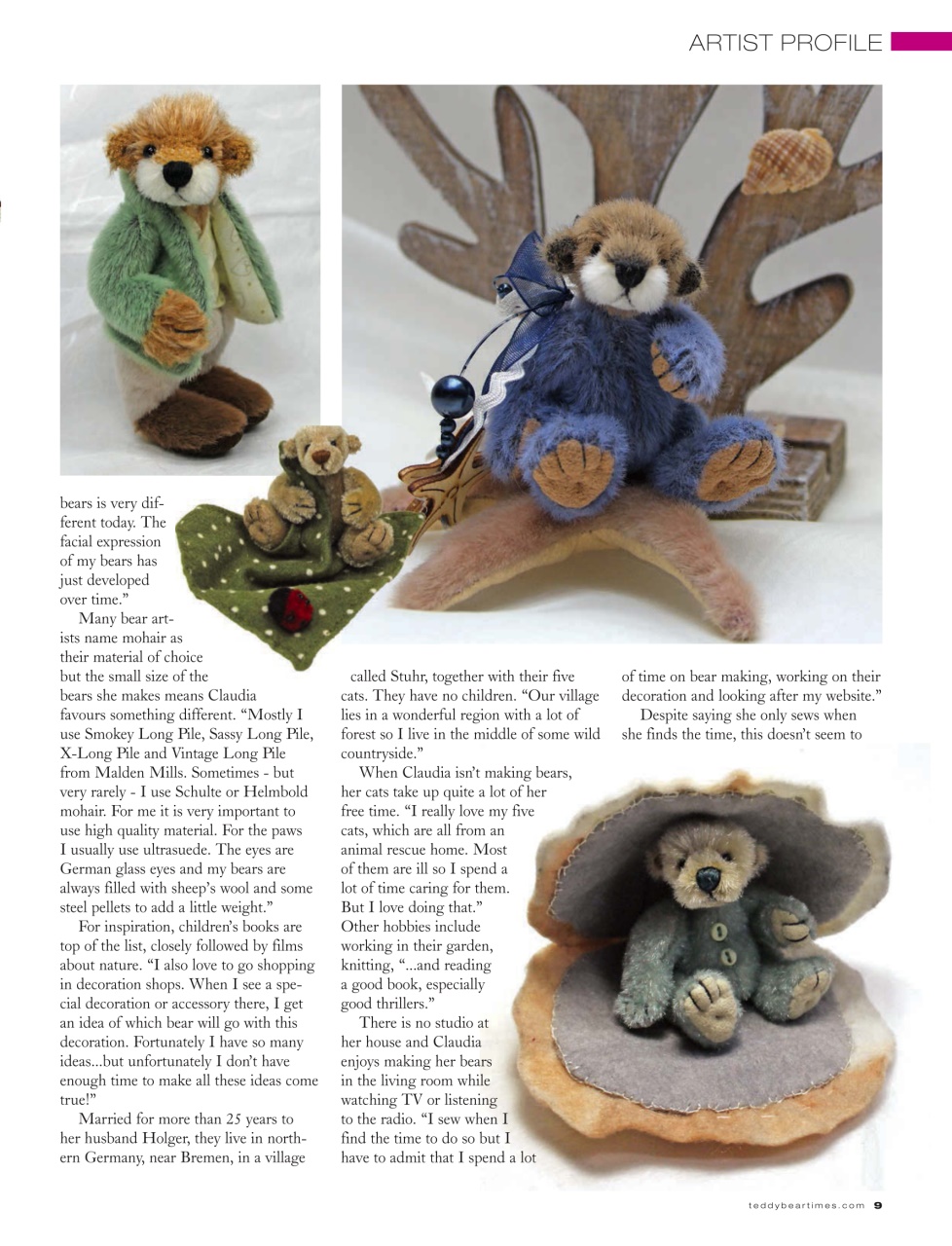 Teddy Bear Times Preview Pages