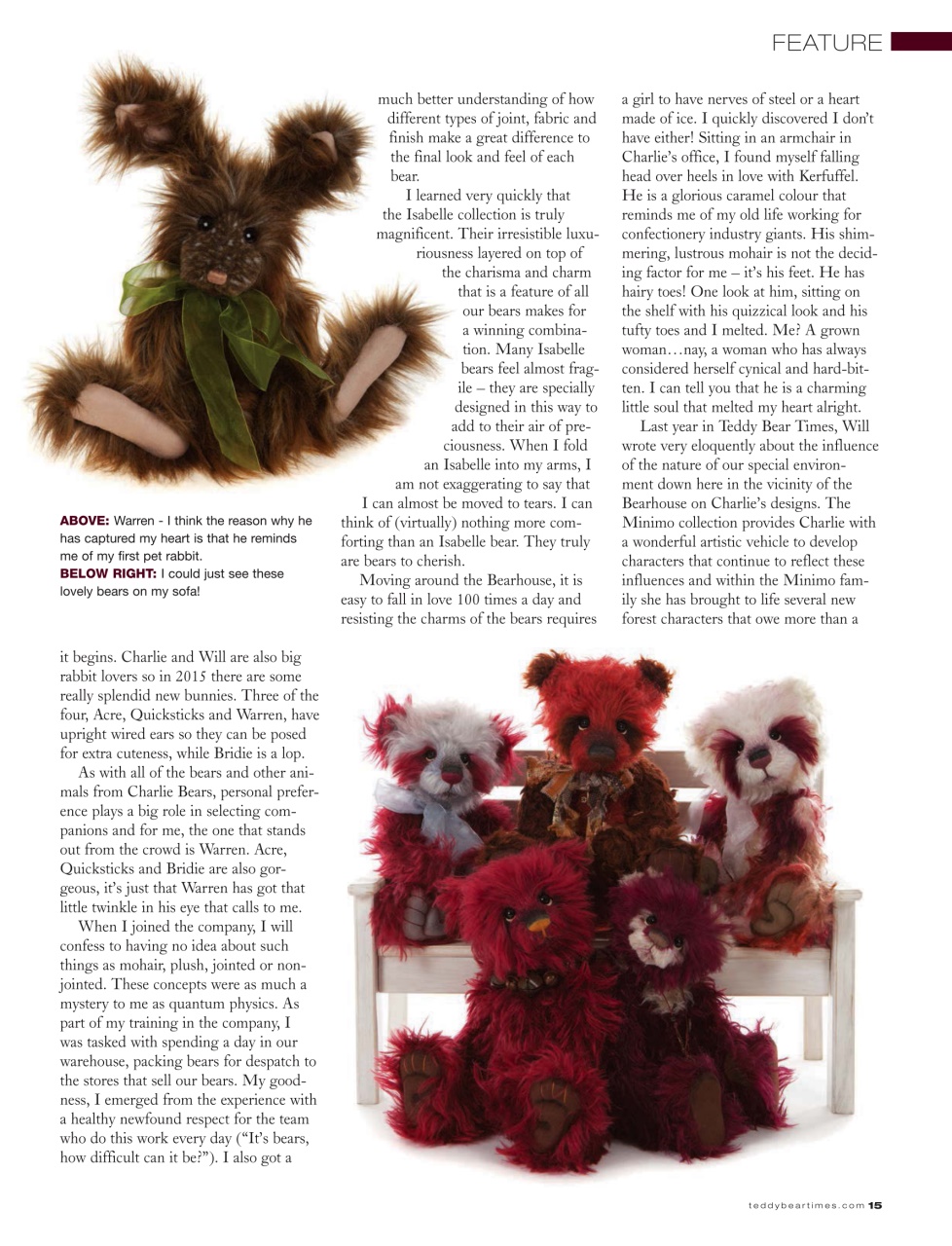 Teddy Bear Times Preview Pages