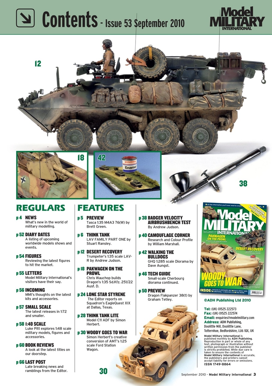 Model Military International Preview Pages