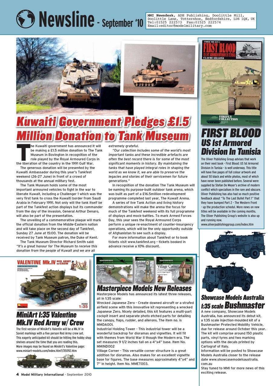 Model Military International Preview Pages