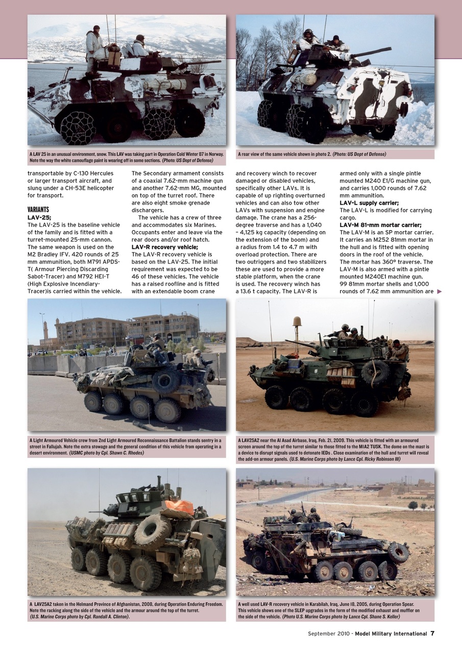 Model Military International Preview Pages