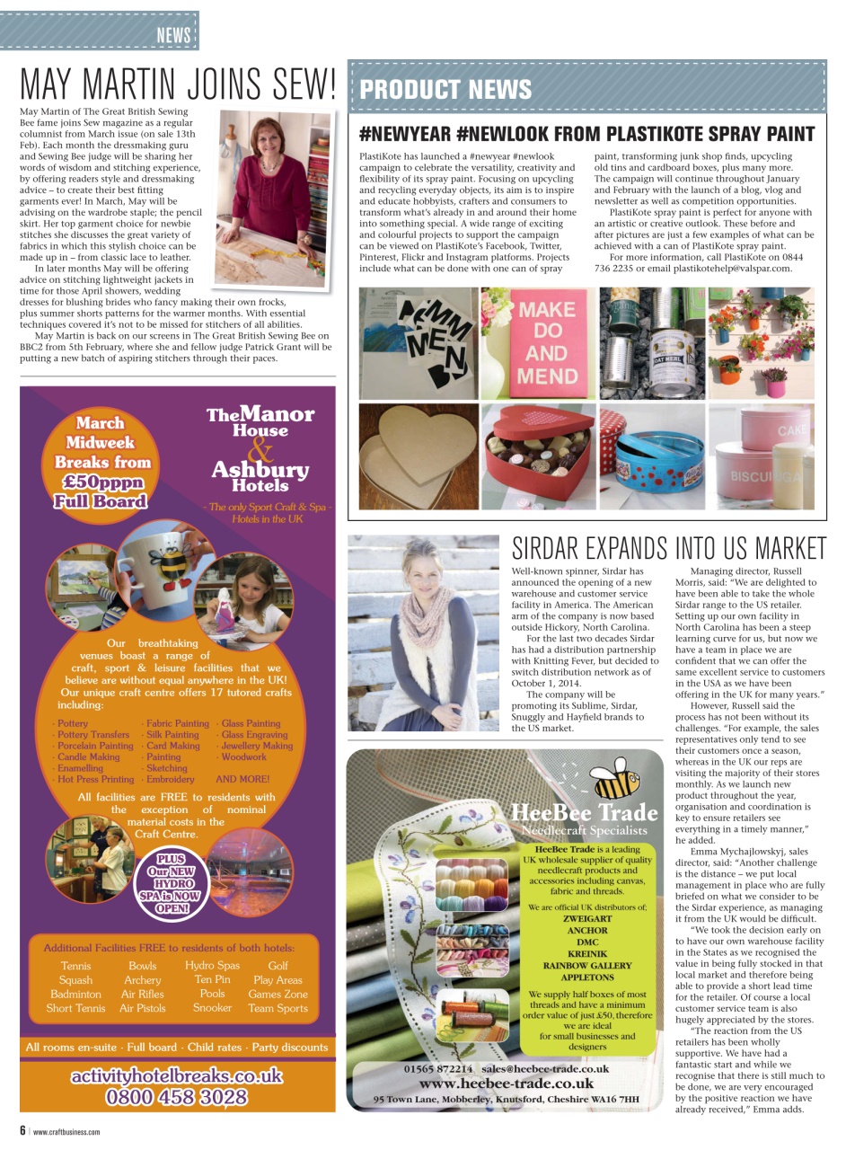 Craft Business Preview Pages