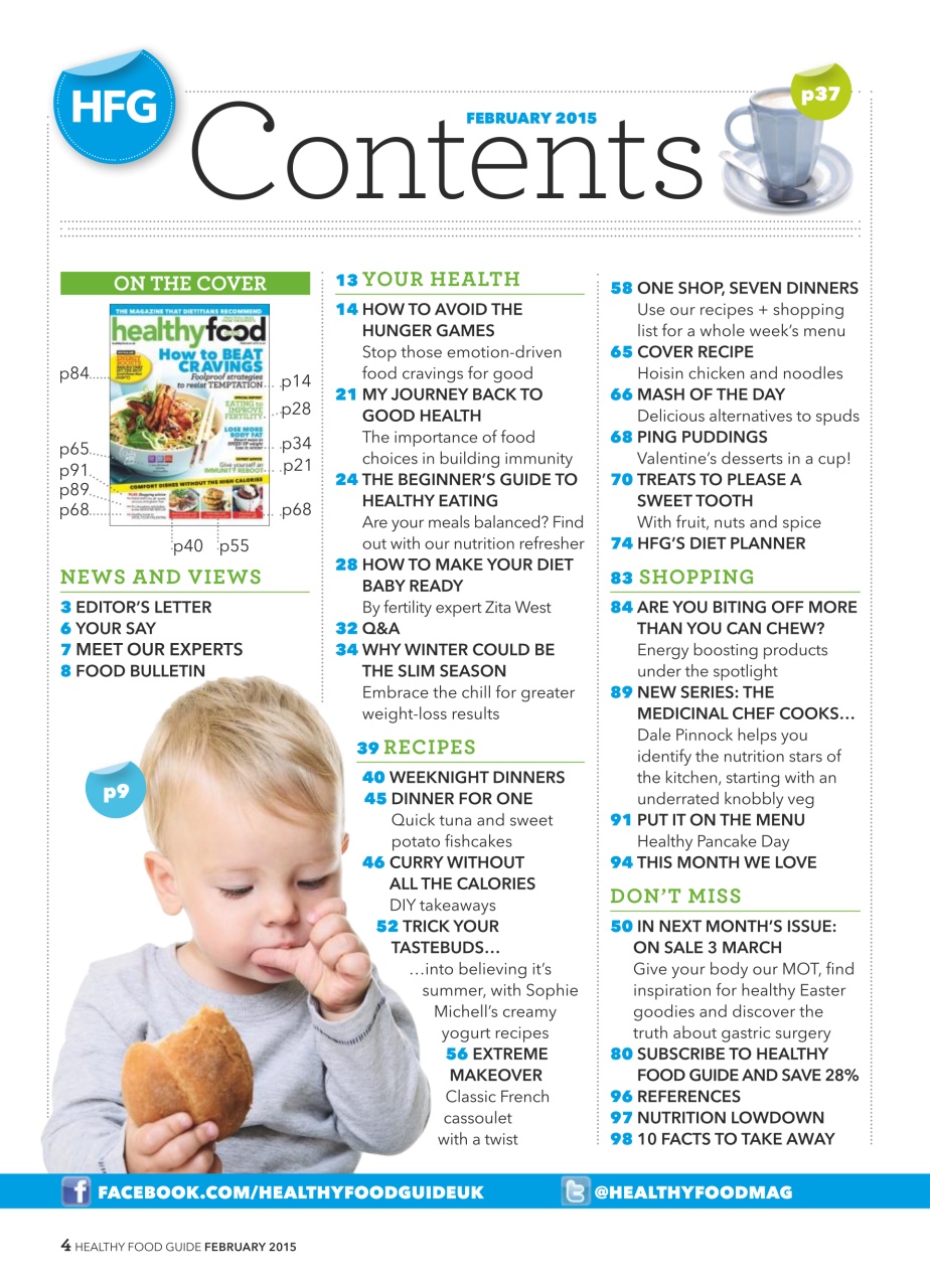 Healthy Food Guide Preview Pages