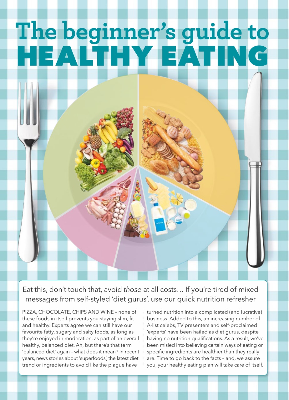 Healthy Food Guide Preview Pages