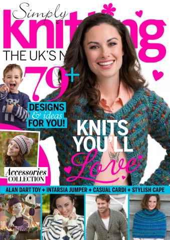 Simply Knitting issue Issue 129