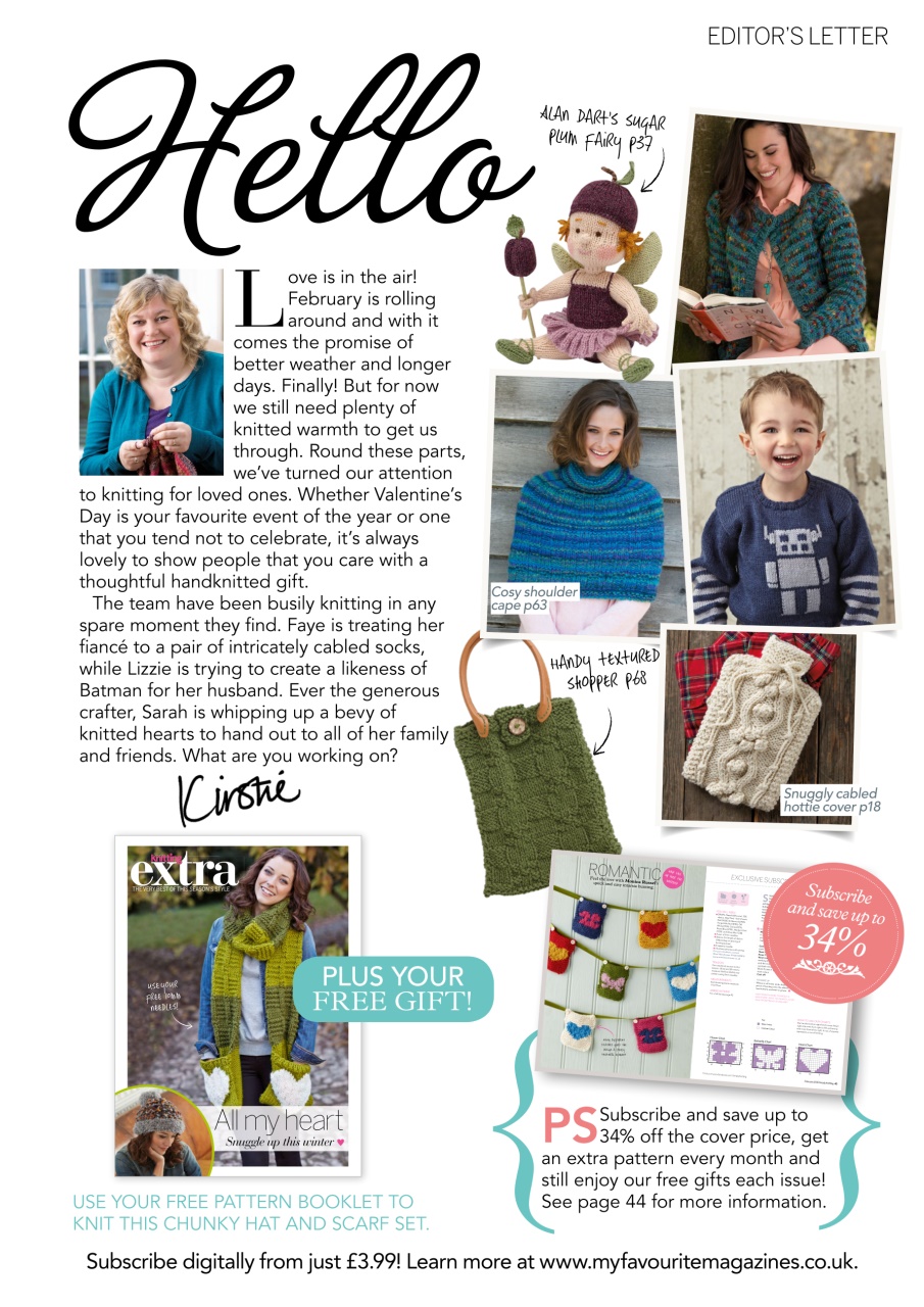 Simply Knitting Preview Pages